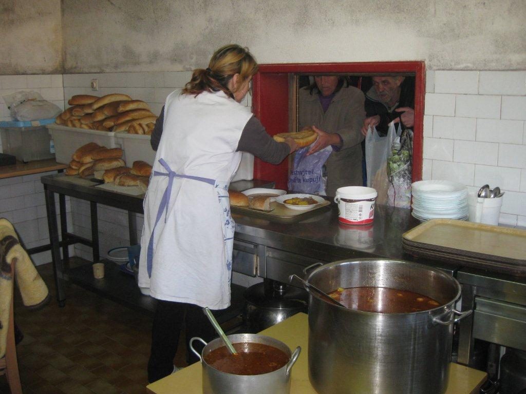 Bosnië: Voedselbank