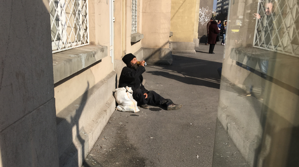 Daklozen in Roemenië