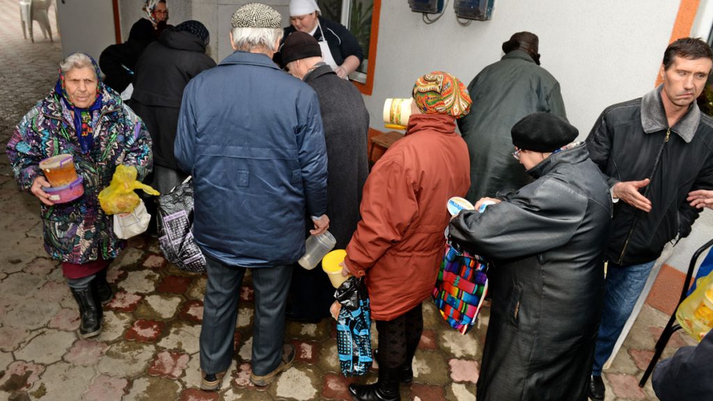 Voedselbank Chisinau Moldavië