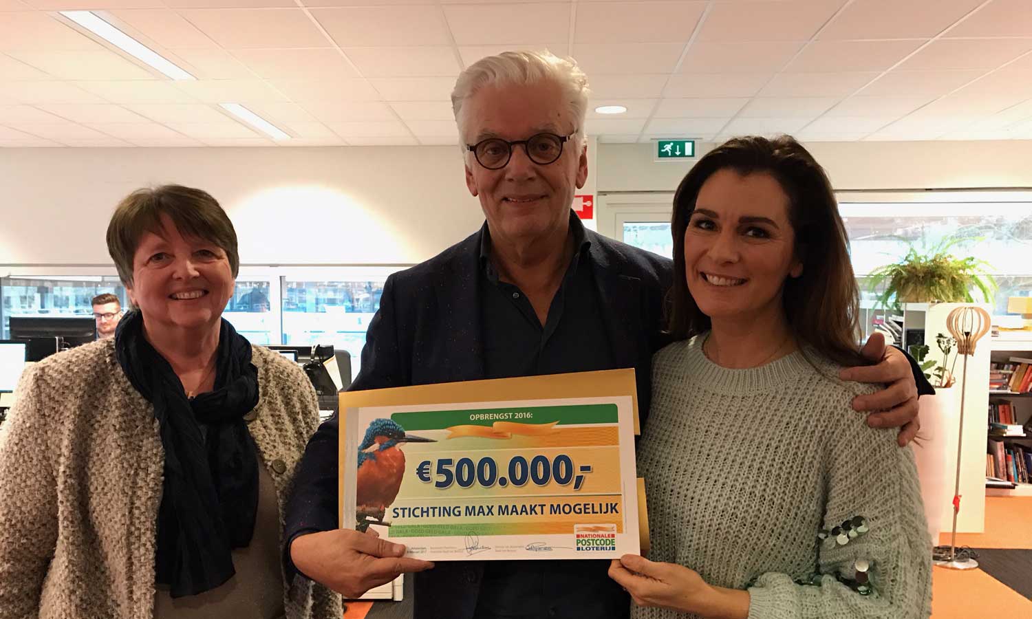 Cheque twv 500.000 euro